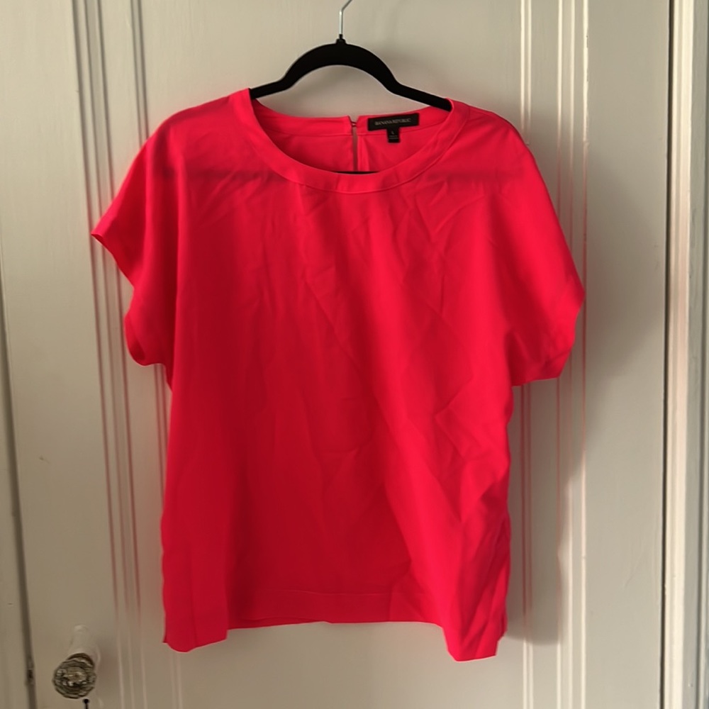 Hot Pink Banana Republic Shirt